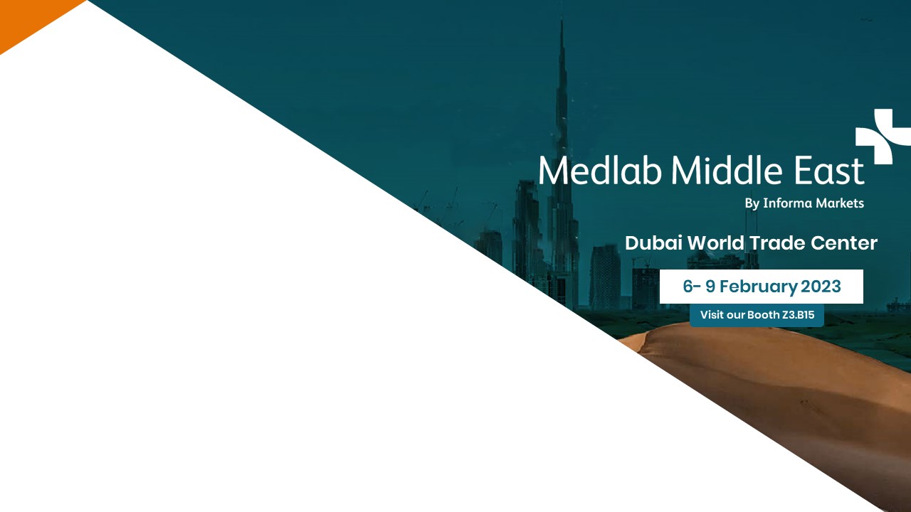 Decimos presente en Medlab Middle East 2022